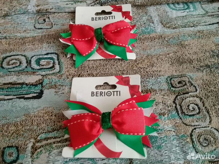 Новогодняя резинка для волос