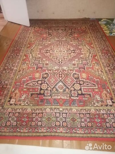 Ковер шерстяной натуральный. 2 на 3 метра