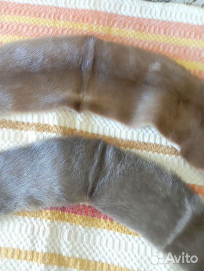 Меховой воротник норка, времён СССР