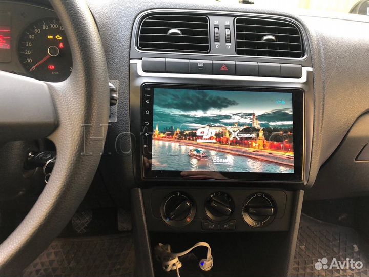 Магнитола Teyes CC3 для VW polo с установкой