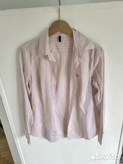 Рубашка benetton женская винтаж