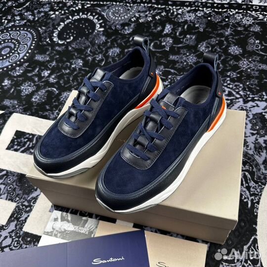 Кроссовки мужские Santoni