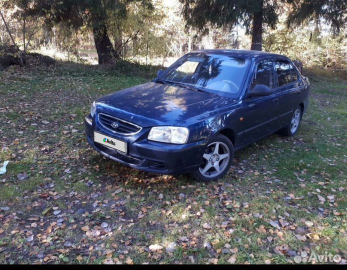 Hyundai Accent 1.5 МТ, 2008, 205 000 км