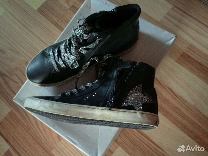 Ботинки для девочки р 37