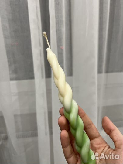 Силиконовый молд столовые свечи