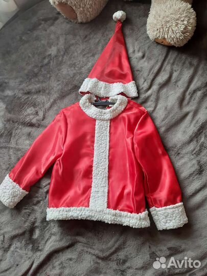 Костюм деда мороза детский