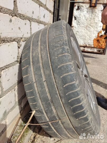 Колеса в сборе (литые диски ситроен пежо r16)