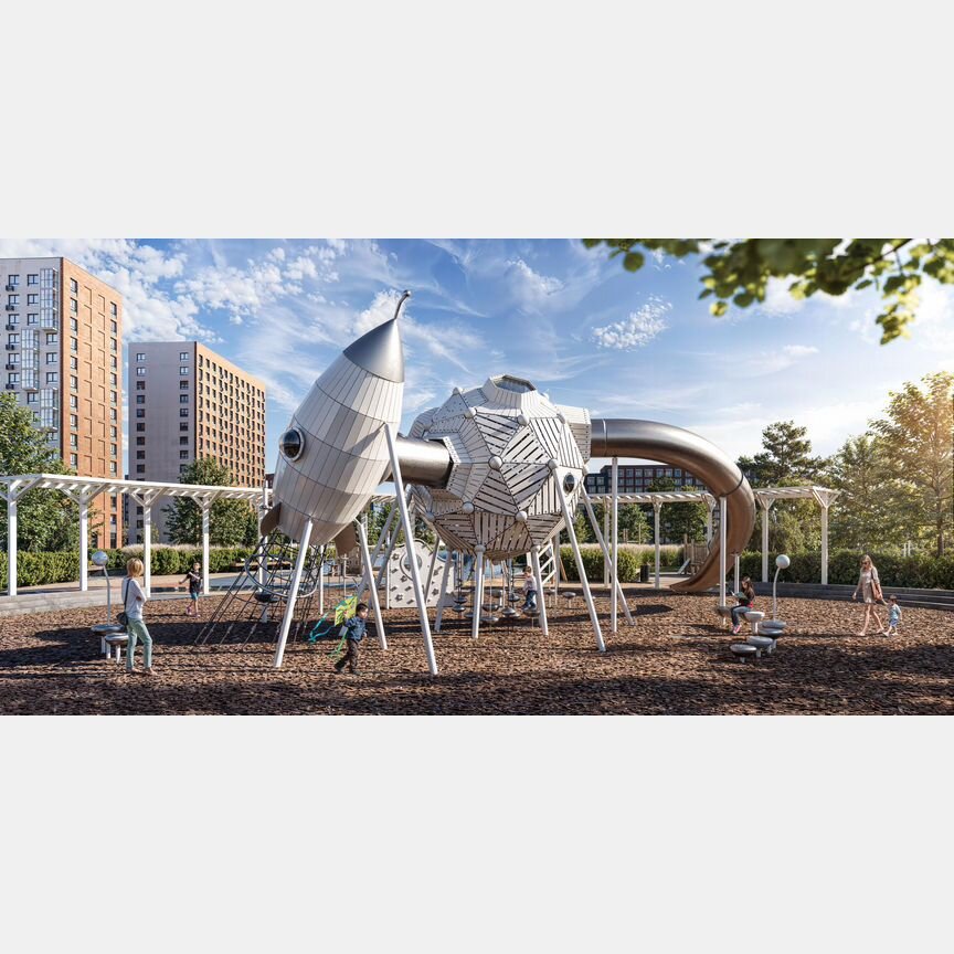 1-к. квартира, 36,4 м², 8/9 эт.