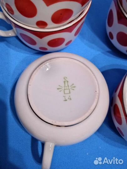 Чайный сервиз на 6 персон, полный набор
