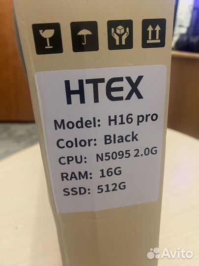 Ноутбук htex H16Pro 15,6