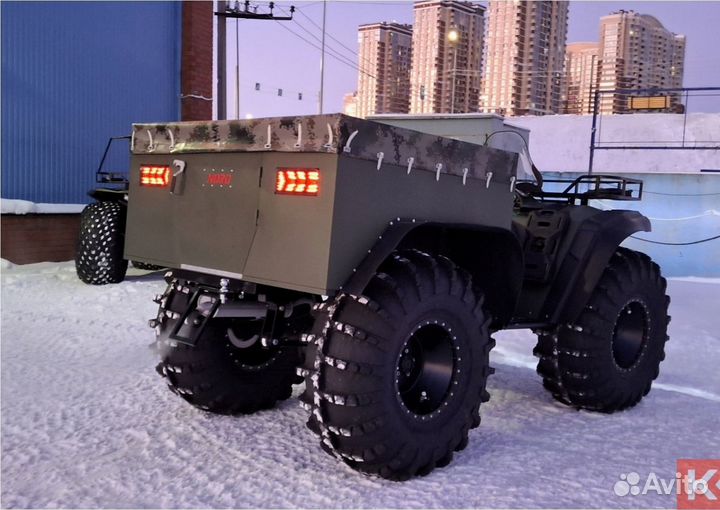 Квадроцикл Nord - Пикап (Снегоход - Болотоход)