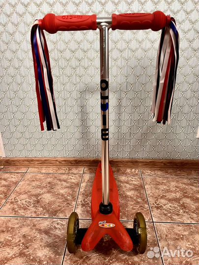 Самокат детский micro mini led