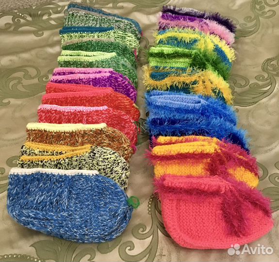 Следки вязаные