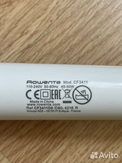 Щипцы плойка Rowenta cf3411