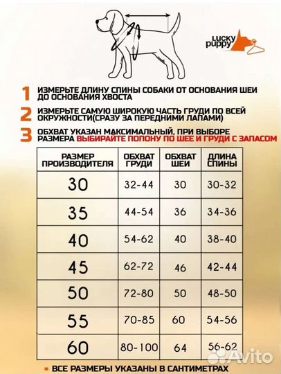 Попона для собак