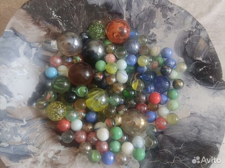 Шарики стекло декоративные