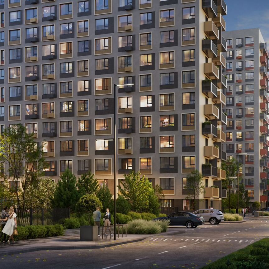 1-к. квартира, 32,5 м², 12/15 эт.