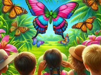 Фермы с Бабочками: Вдохновение для Малышей
