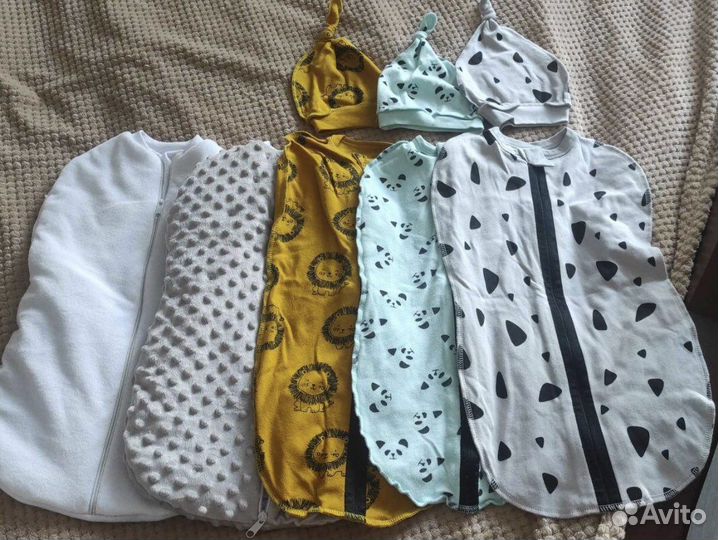 Кокон / спальный мешок для новорожденных для сна