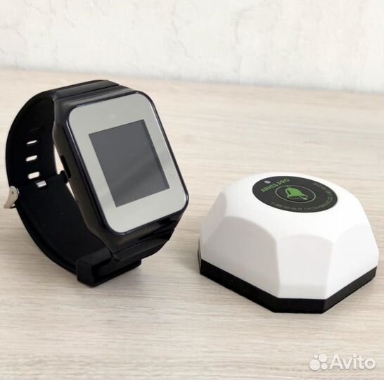 Беспроводная система/кнопка вызова официанта часы