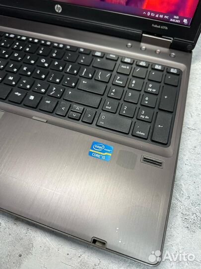 Ноутбук Из Металла HP ProBook Core i5 (Отпечаток)