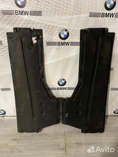 Защита днища левая/правая BMW 5 G30