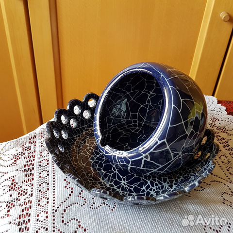 Пепельница -ваза керамика