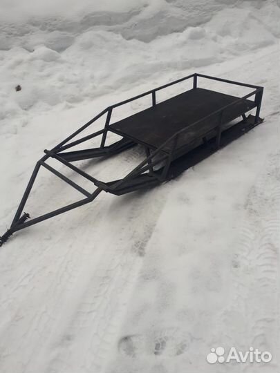 Сани для снегохода
