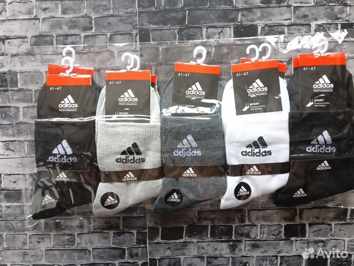 Носки Nike Adidas Reebok Puma