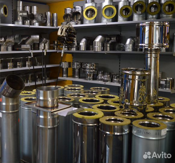 Газовый дымоход сэндвич