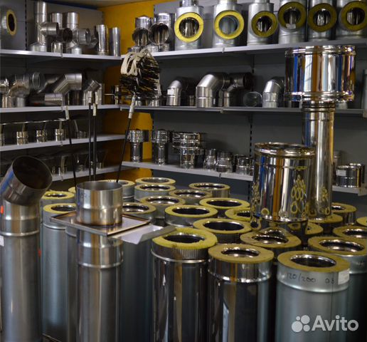 Газовый дымоход сэндвич