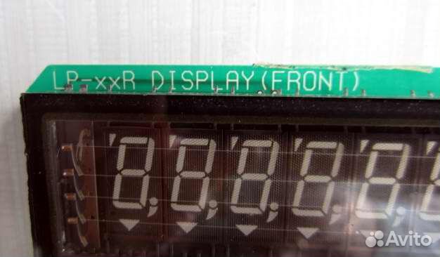 Дисплей (электронное табло), 6 шт. на плате