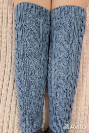Гетры женские вязаные
