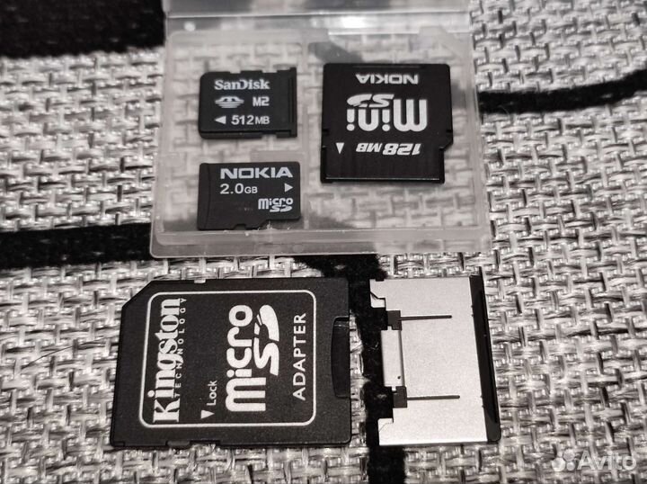 Флэшки SonyErricson M2/512Mb - Nokia Mini SD/2Gb