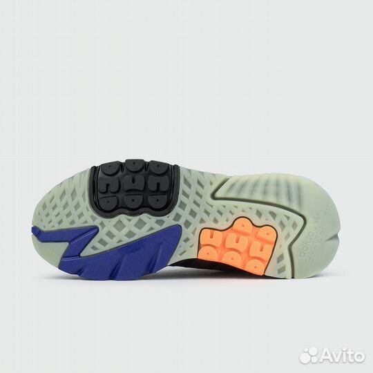 Кроссовки Adidas Nite Jogger Black Orange