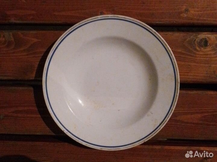 Тарелки суповые фарфор СССР