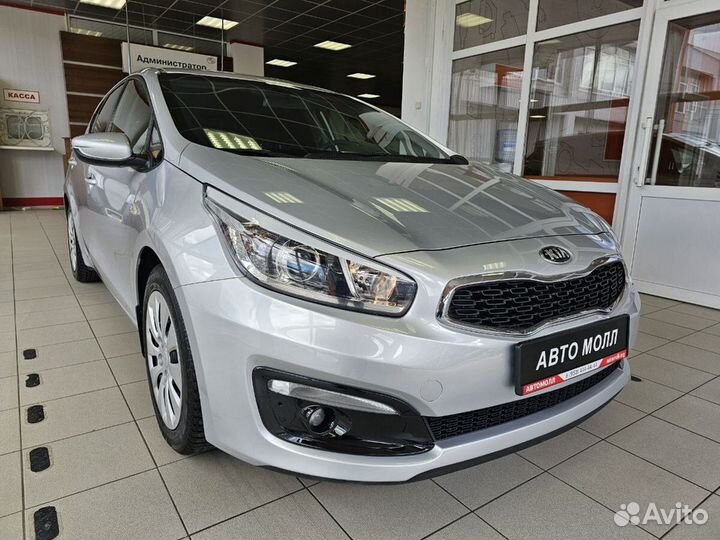 Kia Ceed 1.6 МТ, 2017, 156 356 км