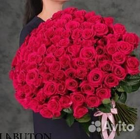 Букет из 101 роз Цветы