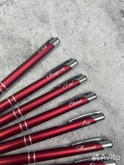 Ручки именные с гравировкой