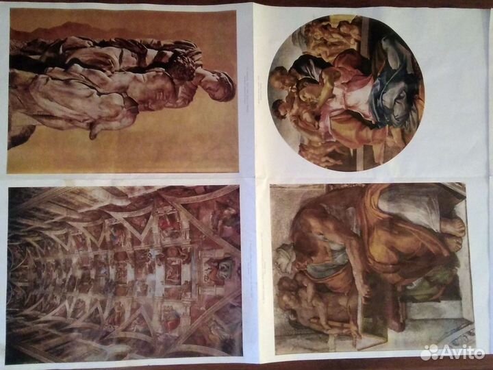 Посты работ Микеланджело