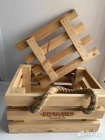 Ящик декоративный деревянный