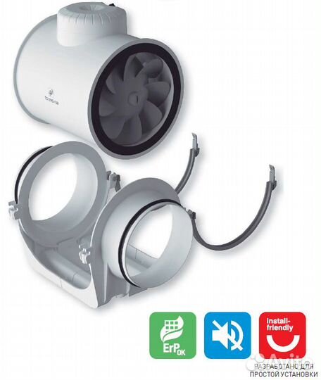 TD EVO-200 (220-240V 50/60HZ) RE Круглый канальный