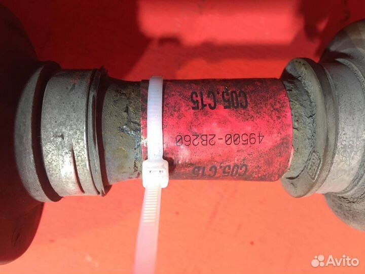 Привод для Hyundai Santa Fe CM D4EB 2.2 (Б/У)