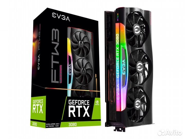 Видеокарты Evga RTX 3080 FTW3 Ultra 10GB gddr 6X