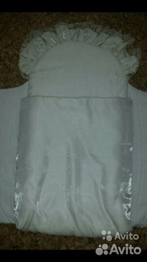 Зимний конверт на выписку