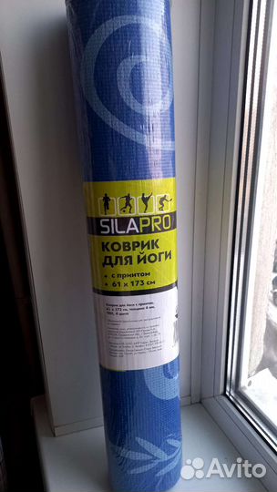 Коврик для йоги и фитнеса