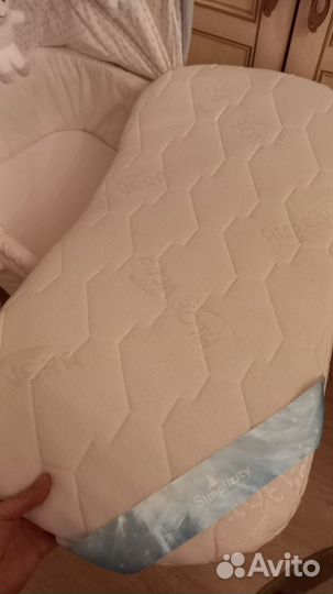 Люлька колыбелька Simplicity + матрац