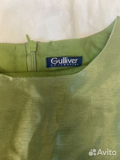 Платье для девочки праздничнле 116, Gulliver