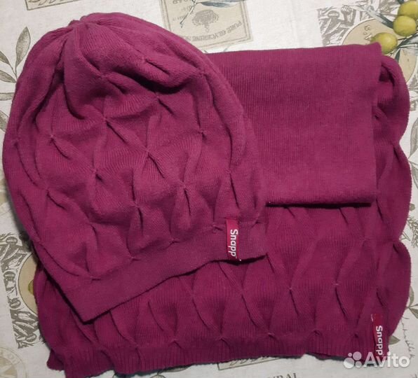 Шапка и шарф (комплект)