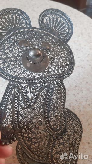 Мишка Олимпийский. Скань